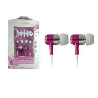 In-Ear Earphone Crystalica Max Cliptec Pink
