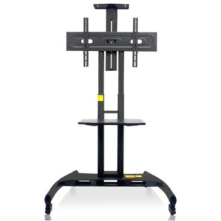 Free Standing Bracket With Castor With Dvd Stand On It