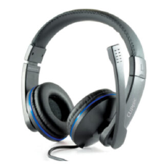 Cliptec Dynamic Stereo Multimedia Headset (Pcwave)-Black