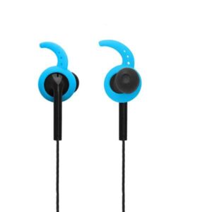 X-Tion Flex Sports Secure Fit Earphone With Microphone Cliptec Blue