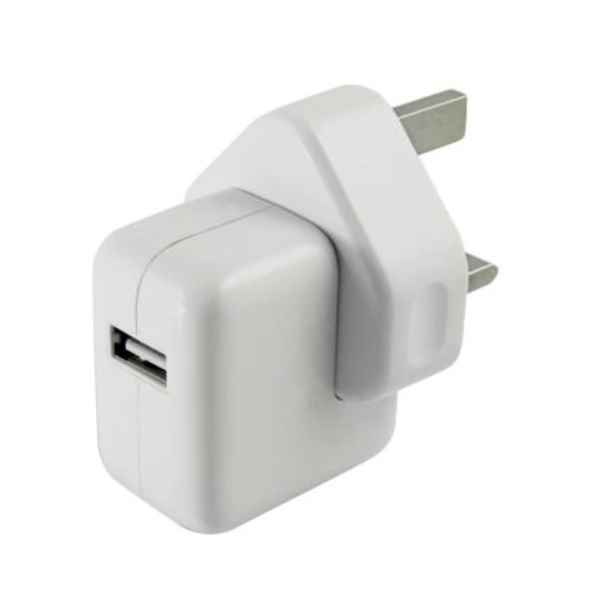 Single Usb Port 2.1A Home Charger Cliptec White - Whitesun Group