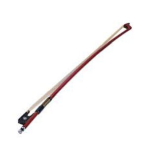 Violin Bow Brazilwood Stick, Silver Plated Copper Wire Lapping – 1/4