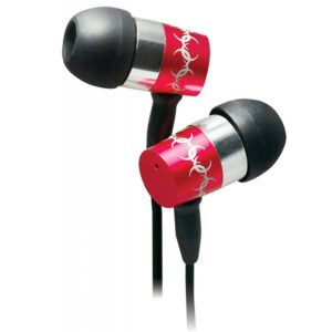 In-Ear Earphone Metallica Max Cliptec Red