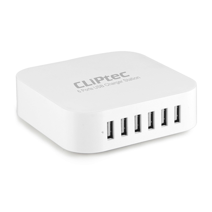 60W USB Charging Hub (Uk Plug) Cliptec – Izzi6