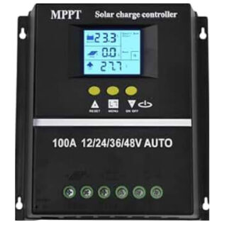 MPPT Solar Charge Controller 100A High Efficiency Smart Controller