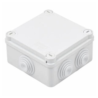 Junction Box Plastic Ivory Color 100X100X70 (Sunpower)