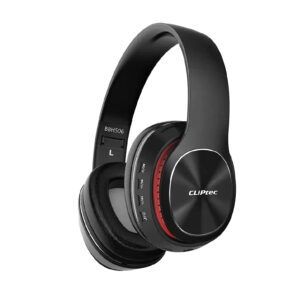 Cliptec Bluetooth Wireless Rgb Luminous Stereo Headset (Air-Lumi)-Black