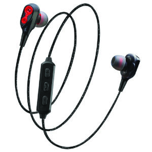 Cliptec Dual Dynamic Drivers Bluetooth Earphone (Air-2Soul)