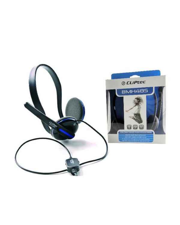 Stereo Multimedia Back Hang Headset ( Red) Cliptec - Whitesun Group