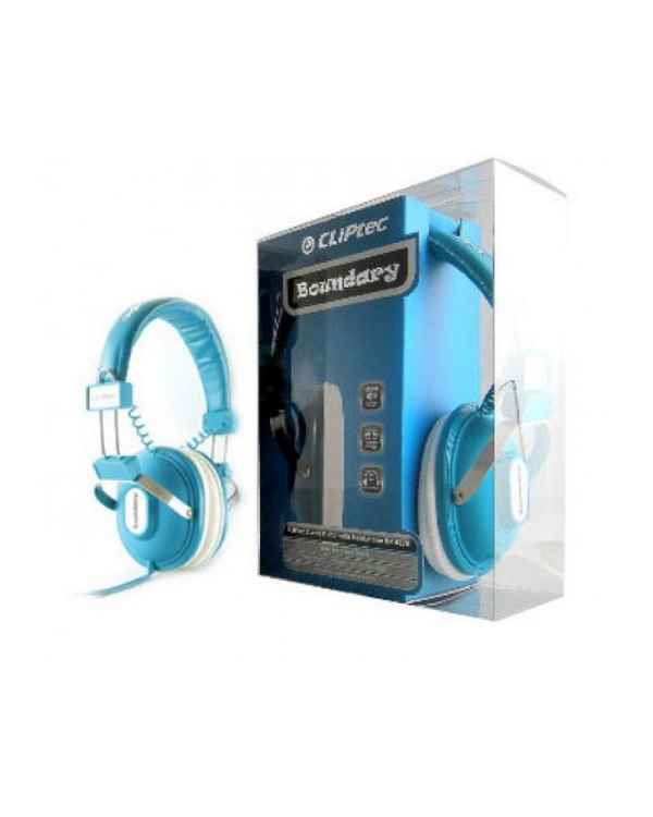 Stereo Multimedia Headphone Boundary Cliptec Blue - Whitesun Group