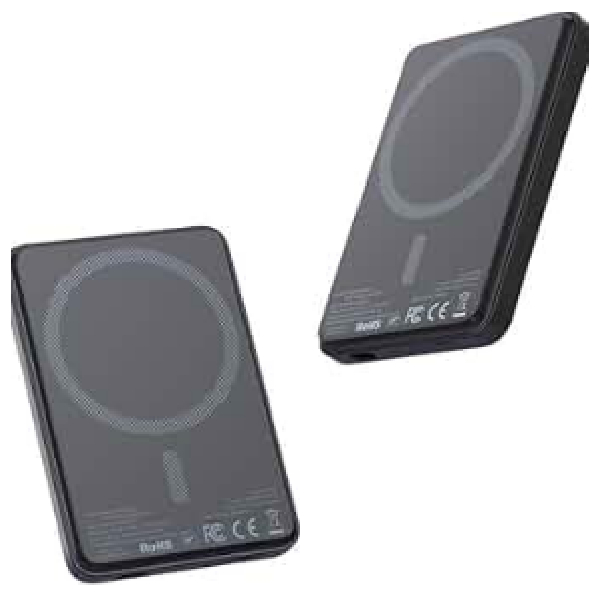 Mcdodo 15W Magnetic Wireless Charging 5000Mah 1C Power Bank-Black