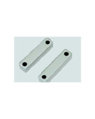 Metal Magnetic Contacts, Grey Color, With Cable, Price Per Pair 8X21X70Mm