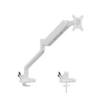 Single Monitor/TV Desktop Mounting Arm – Fully Adjustable & Space-Saving