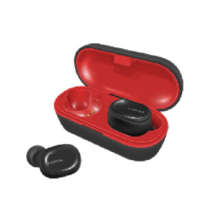 Cliptec Bluetooth True Wireless Stereo Earphone With Power Bank (Dot-X)-Red