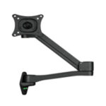 TV Wall Mount Bracket – Fits up to 27″ Screens, Max Load 9Kg, Tilt 90° Up / 70° Down, Pan 180°
