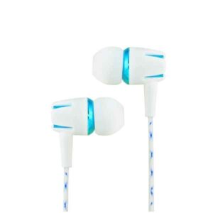 White Party – In-Ear Earphone With Mic & Volume Control (Super Bass Sound)