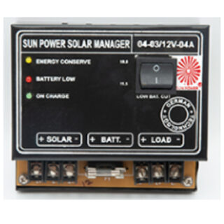 Charge Controller, 12V For 60W And Below Solar Charger 6 Amp Sunpower