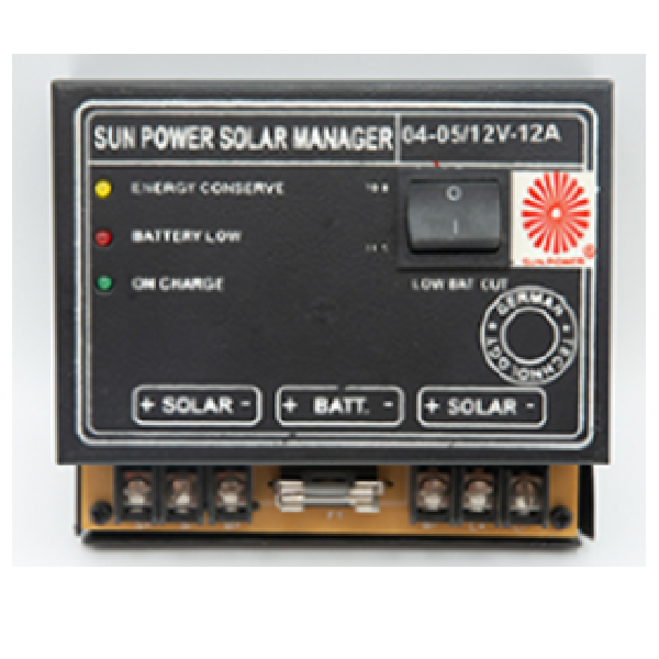 Charge Controller 12V for 240W and Below Solar Charger 24 Amp