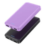 Powerbank Travel Kit, With Ac/Dc Charger & Micro Usb Cable 2200Mah Red