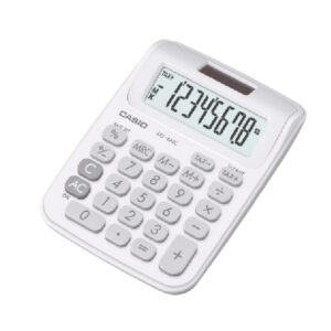 MS-6NC-WE Desktop Calculator 8 Digits Casio White
