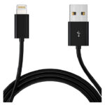 Usb Iphone Charging Cable – 1Mtr Terabit Black (1)
