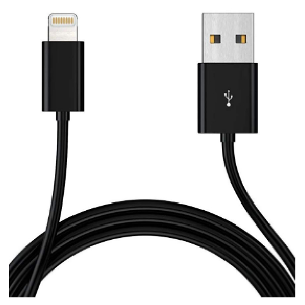 Usb Iphone Charging Cable – 1Mtr Terabit Black (1)