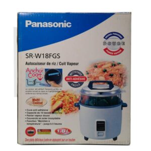 1.8L Rice Cooker, Non Stick Pan, Steamer