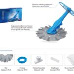 automatic pool cleaner for floor and wall