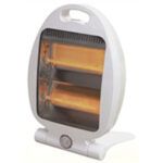 Quartz Heater 800W, 2 Heating Power, Tip-Over Protection, Halogen Tube
