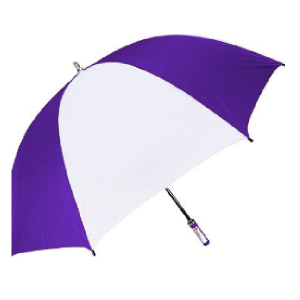 Straight Handle Umbrella – Purple and White, 1 Meter - Whitesun Group