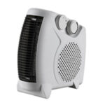 Fan Heater 2000W – 2 Heating Settings, Adjustable Thermostat, and Carry Handle