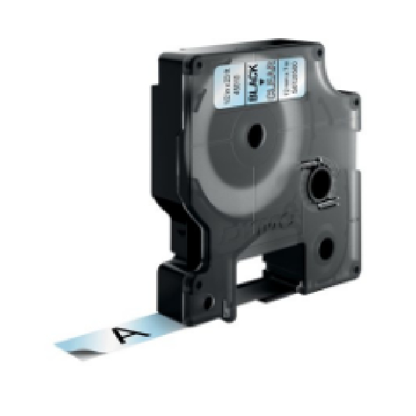 Compatible Dymo D1 Label Tape Black On Clear 12mm*7m