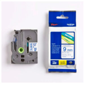 Compatible Brother TZ Series Laminated Label Tape Blue On White 9mm*8m