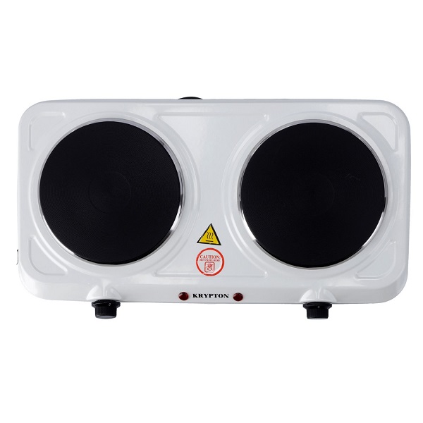 Krypton Electric Hotplate Double Solid Hot Plates 155mm Ecah, 2000W - Whitesun Group