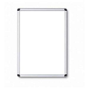Aluminum Snap Frame Black With Silver Round Edges, Size : A2 - Whitesun Group