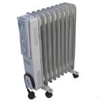 Oil Radiator 2000W With 9 Fins, Automatic KSD Thermostat, BT Power Cord Efficient Home Heating Solution