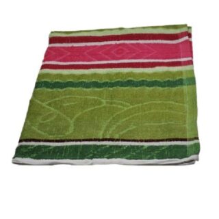Colored Striped Bath Towels