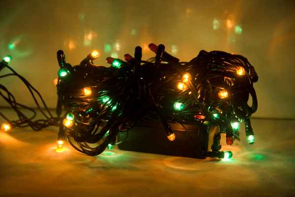 X-Mas Light Rice 100 Bulb Multi Color