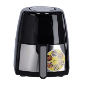 Krypton Digital Air Fryer 4.5L, 1500W, Black/Silver
