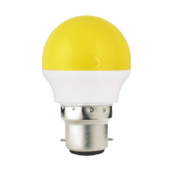 LED Bulb 2W B22, Yellow