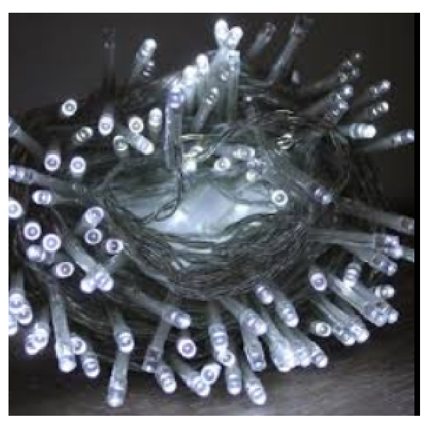 50M LED String Light 400L with Controller – White