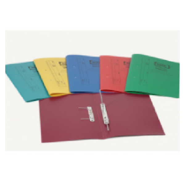 Premier Plastic Spring Files, Price Per Dozen, Assorted Color - Whitesun Group