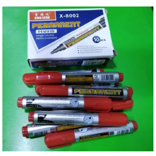 Bullet Tipped Permanent Markers – Xing Lu Da Brand, Pack of 10 - Whitesun Group