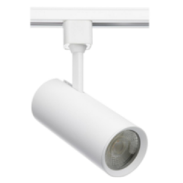 LED Commercial Track Light – 3000K Warm White, D115xh190mm, 1x18W White