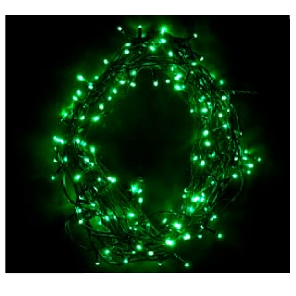 Light Led 10Meter 100 Bulbs Green
