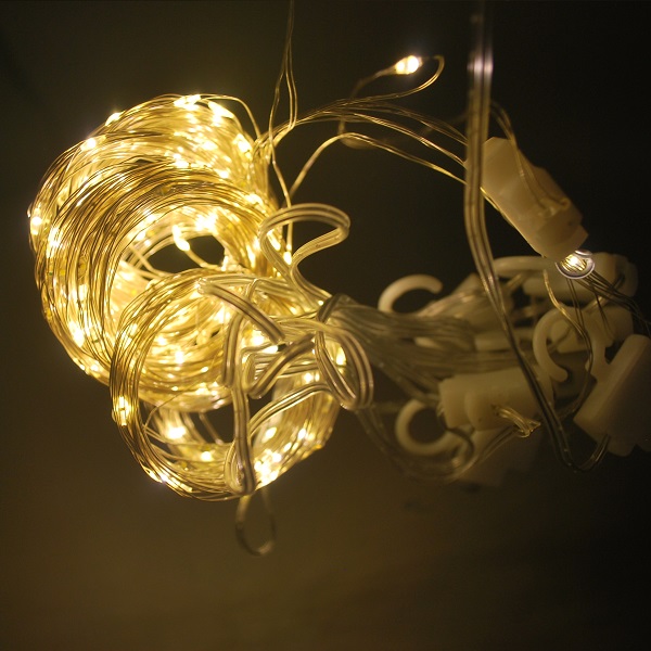 3m x 3m, 300L USB Color Light Warm White With Remote Control