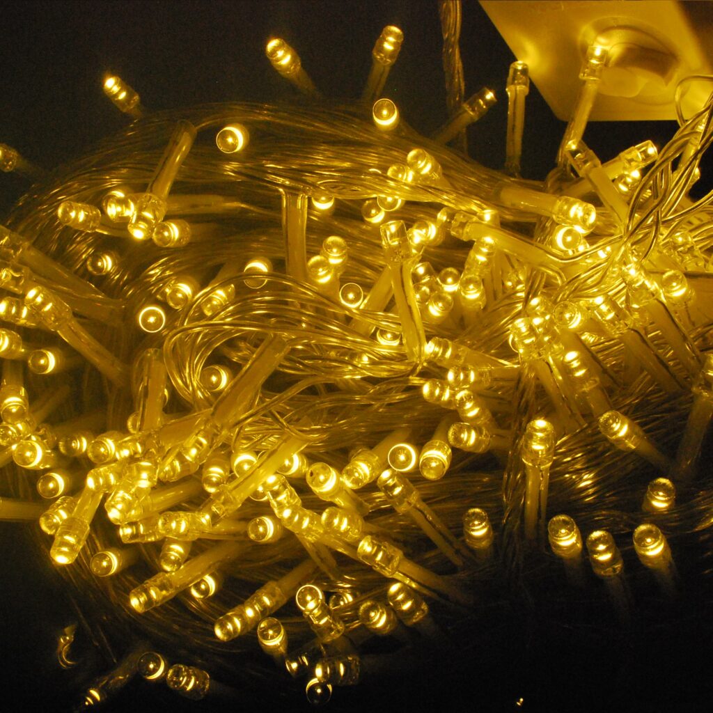 50M LED String Light 400L With Controller Warm White