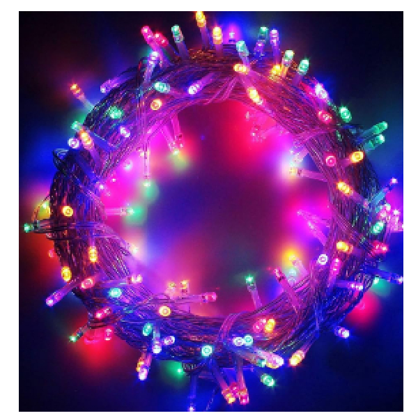 LED PVC String Light, AC 220V-250V LED 1000 Pcs Wide 100M, 7*1.6mm Electric Wire, Connectable, 1.0M Wire