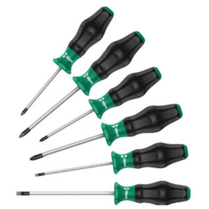 Screwdriver Slotted 1334 (6.0X125) Wera 05031421001 — Wera Precision Slotted Screwdriver