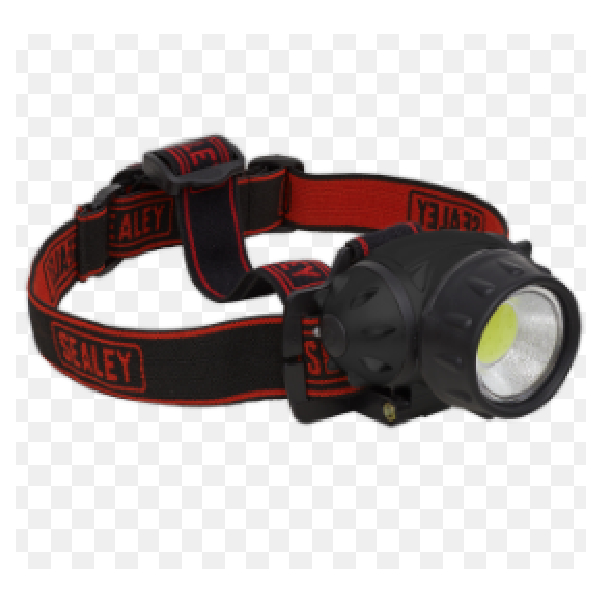 Plastic LED Head Torch – 3W COB
